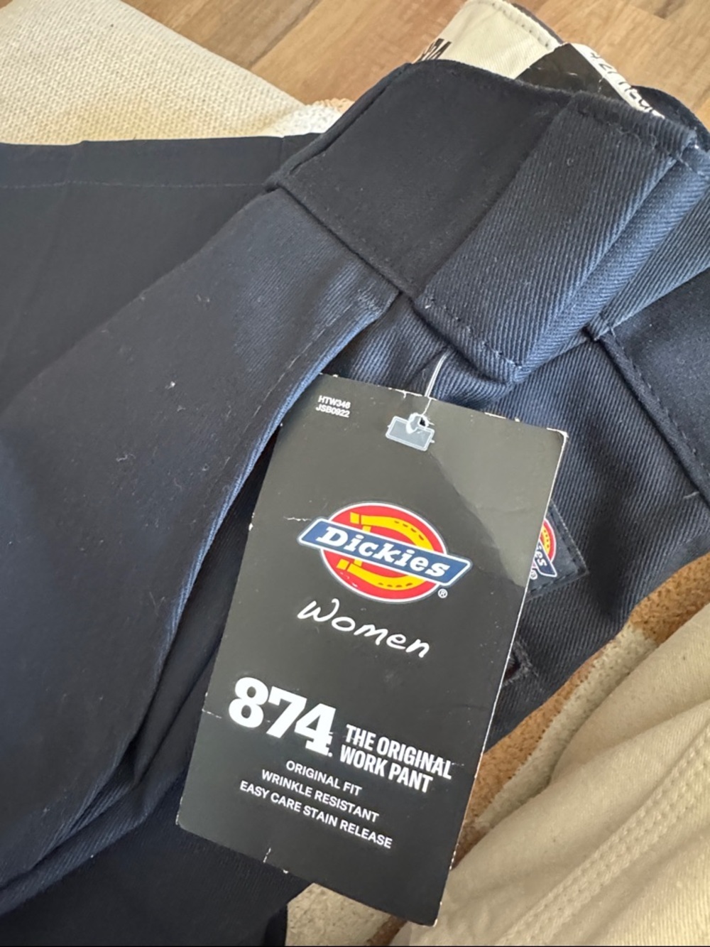 Dickies Women's Original 874 Work Pants Dark Navy 4/27 Icons original fit - Picture 5 of 5